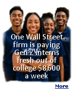 The battle for entry-level talent is getting expensive. And it�s starting before graduates even enter the workforce. Wall Street trading firm Susquehanna International Group is dangling an eye-popping offer for master�s and PhD interns: $8,600 a week�or $86,000 total over a 10-week summer program.